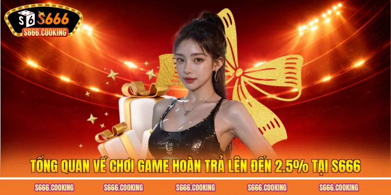 Tổng quan về chơi game hoàn trả lên đến 2.5% tại S666